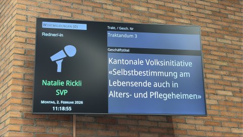 Kantonale VI zur Selbstbestimmung am Lebensende auch in Alters- und Pflegeheime